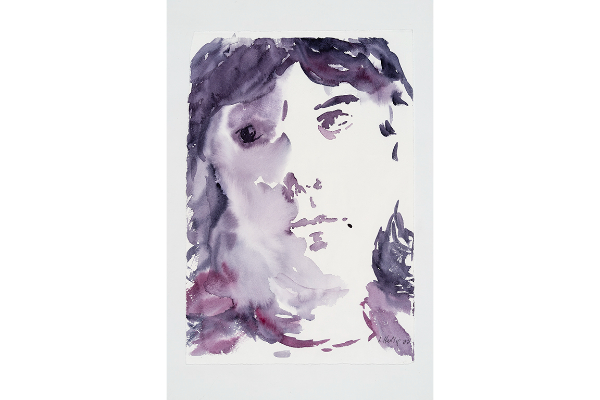 Self Portrait 3, Watercolour on Fabriano Artistico, 8.5x11 in.